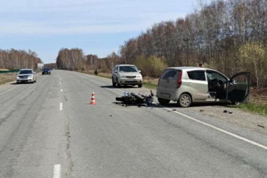 11 аварий с участием мотоциклистов произошли в мае Новосибирской области