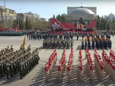 Парад в честь 79-ой годовщины Победы прошел в Новосибирске