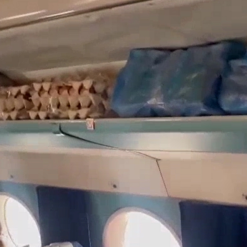 По два лотка яиц разрешили пассажирам перевозить бесплатно на борту самолета