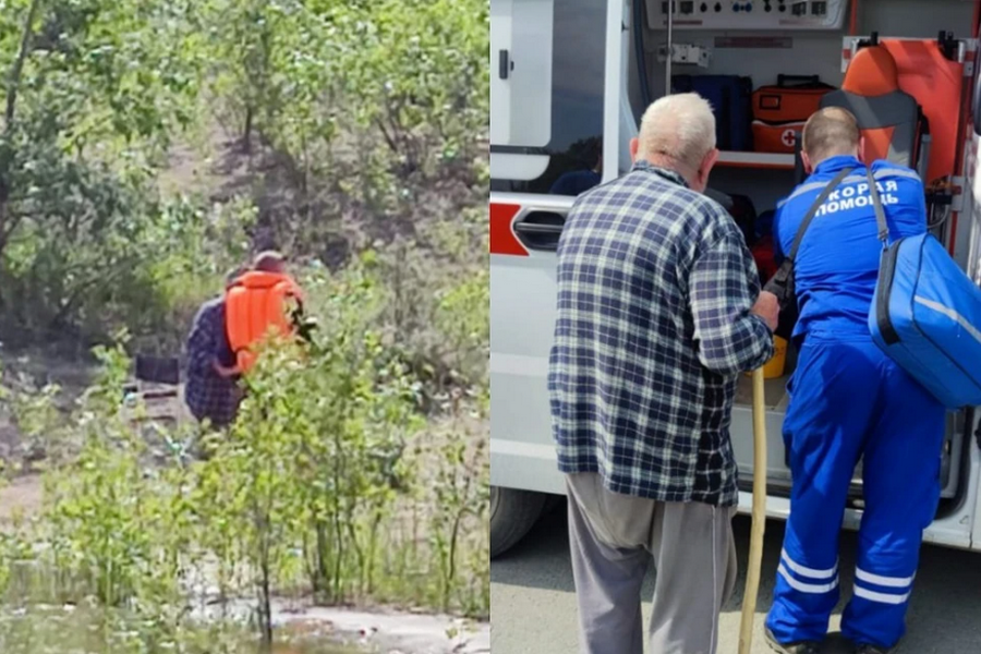 72-летний рыбак три дня прожил на острове в Новосибирске с сердечным приступом