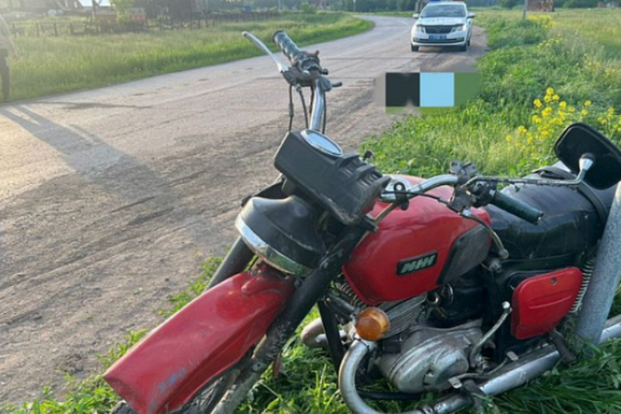 Мотоциклист без прав погиб в Новосибирской области