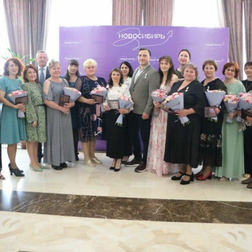 Знаками отличия наградили многодетных родителей в Новосибирской области