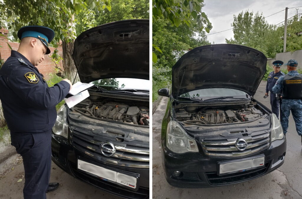 Пристав нашел автомобиль должника на сайте объявлений в Новосибирске