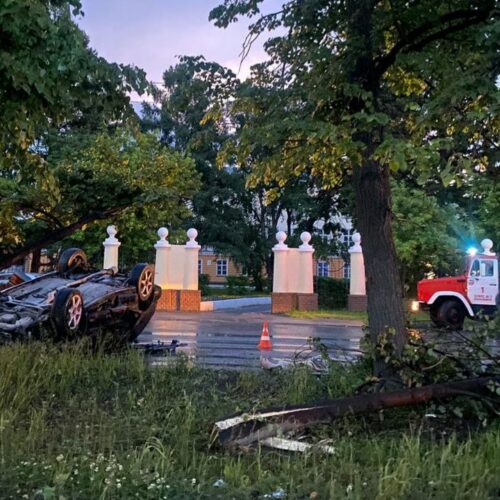 Водитель Субару погиб после столкновения с деревом в Новосибирске