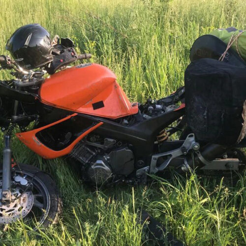 Мотоциклист погиб в ДТП под Новосибирском