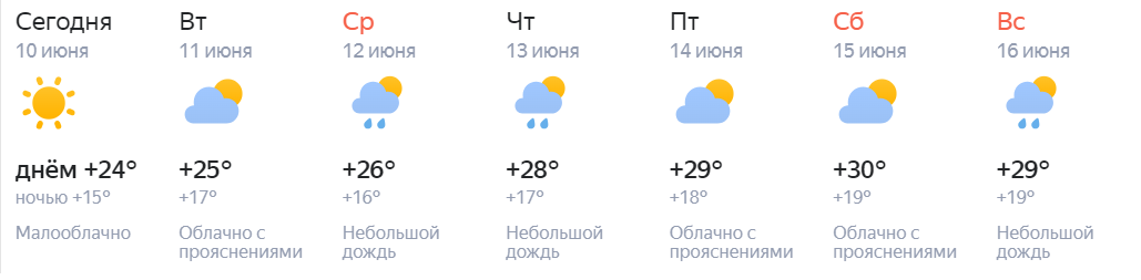 До +30 и небольшие дожди: какая погода ждет на этой неделе жителей Новосибирска
