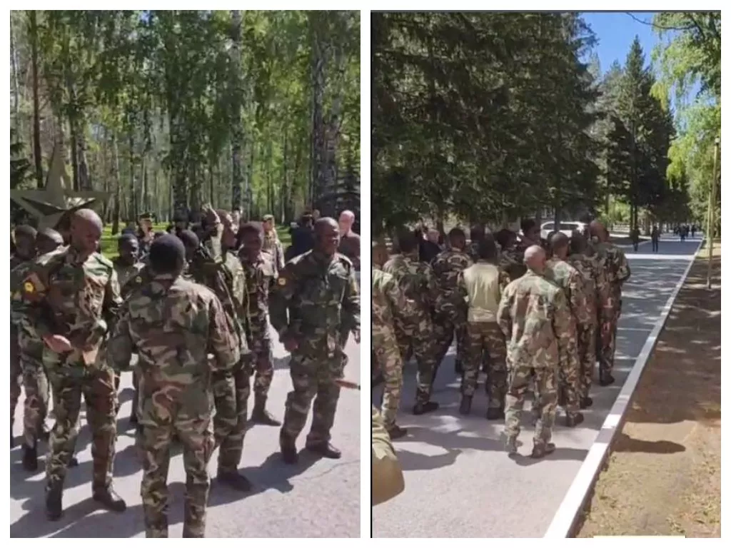 Иностранцы – курсанты эпатировали зрителей на дне рождения военного училища в Новосибирске (видео)