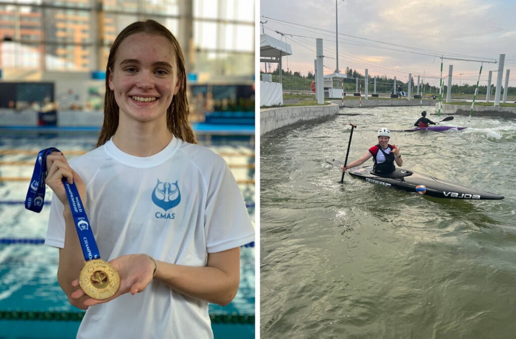 Золотые медали в подводном спорте и слаломе завоевали спортсменки из Новосибирска
