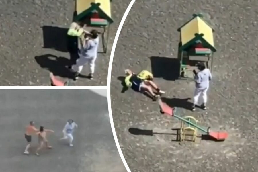 Сибирячка напала на 83-летнюю пенсионерку на детской площадке