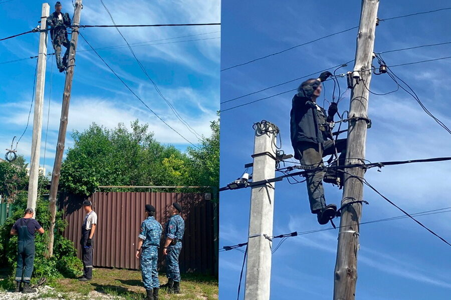 Женщина 2 года ждала восстановления электричества на даче в Новосибирске