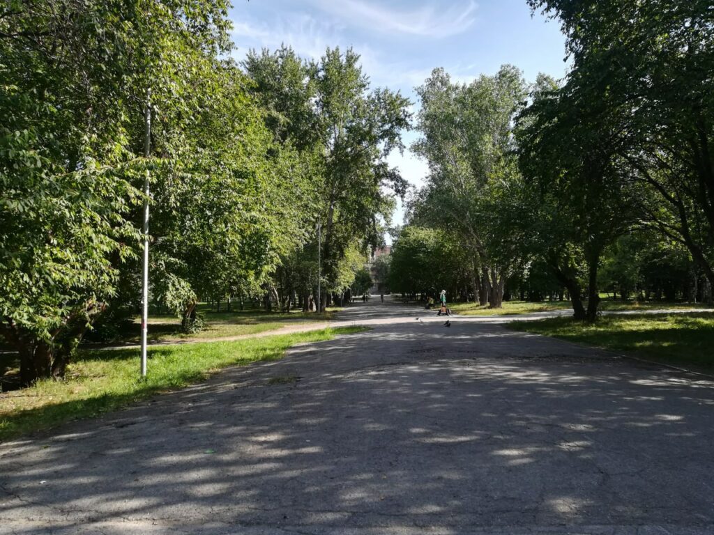 Подрядчик обновит дорожки и тропинки в сквере «Сибиряков-Гвардейцев» Новосибирска