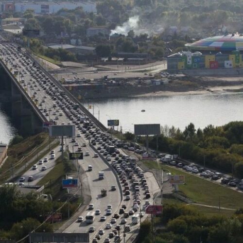 Закончился первый этап ремонта Димитровского моста в Новосибирске