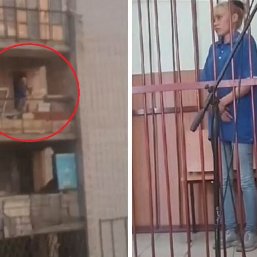 Многодетная мать пыталась скинуть с балкона 4 этажа двухлетнего сына