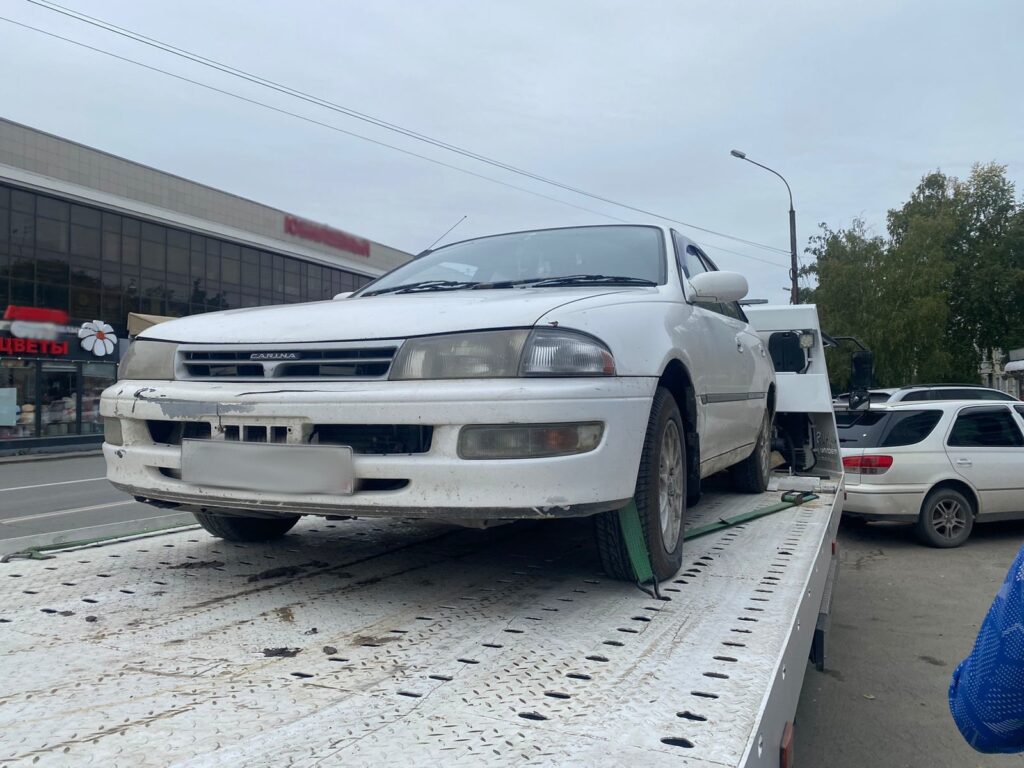 У должника арестовали автомобиль во время встречи с банкиром