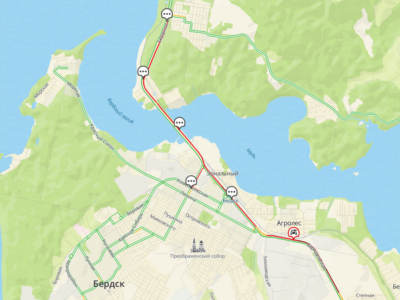 Пробка в несколько километров образовалась от Академгородка до Бердска