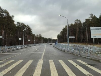 Движение по эстакаде на обходе Кольцово открыто для автомобилей