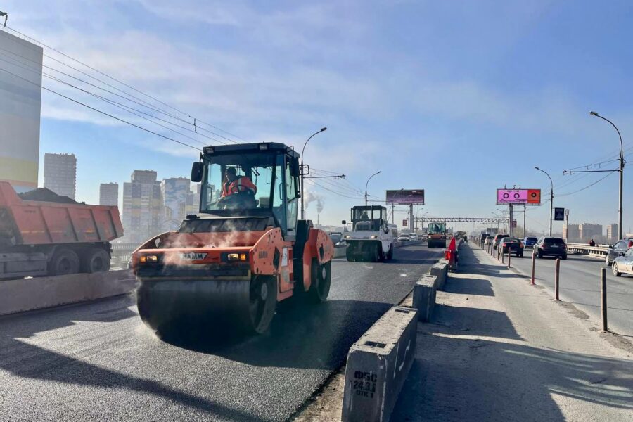 Дмитровский мост в Новосибирске полностью открыт для автомобилей