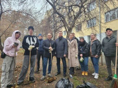 К уборке города подключились Центральный округ и фонд «Город для людей»