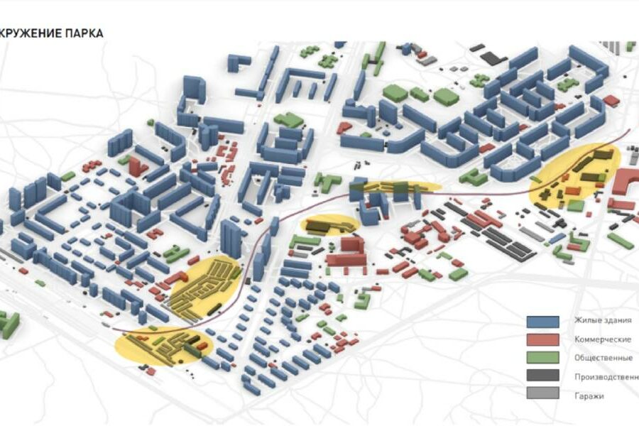 На создание парка Чербузы в Новосибирске выделят почти 1 млрд рублей