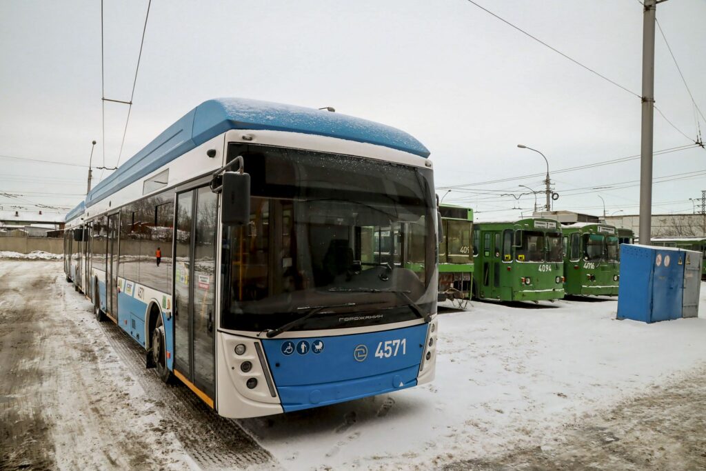 Троллейбусный парк Новосибирска обновлён почти на 80 процентов