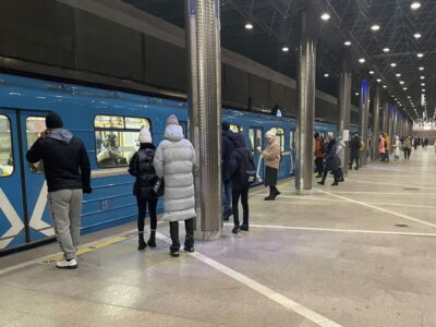 За ноябрь в новосибирском метро проехало более 8 миллионов человек