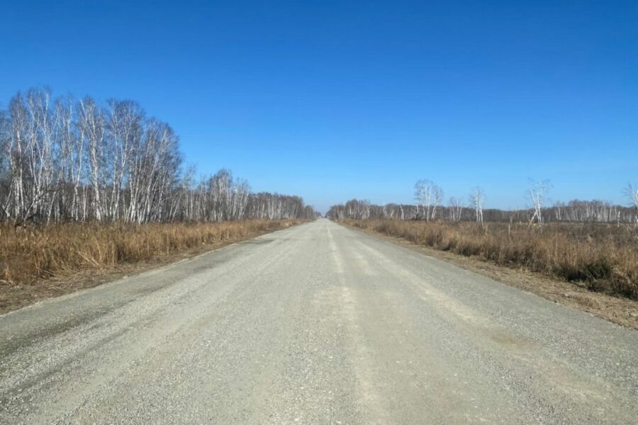 В Новосибирской области займутся ремонтом трех километров трассы до Павлодара