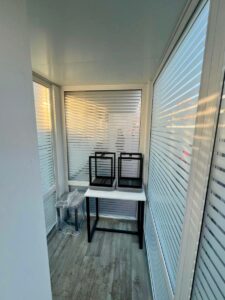 На конечной остановке появился первый модуль с санузлом для водителей Новосибирска