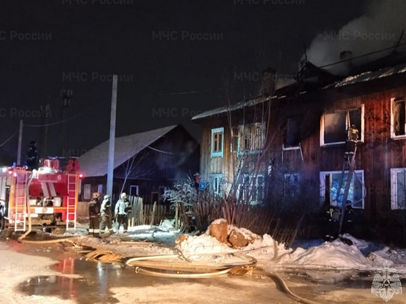 Тело мужчины нашли на месте сгоревшего барака в Новосибирске