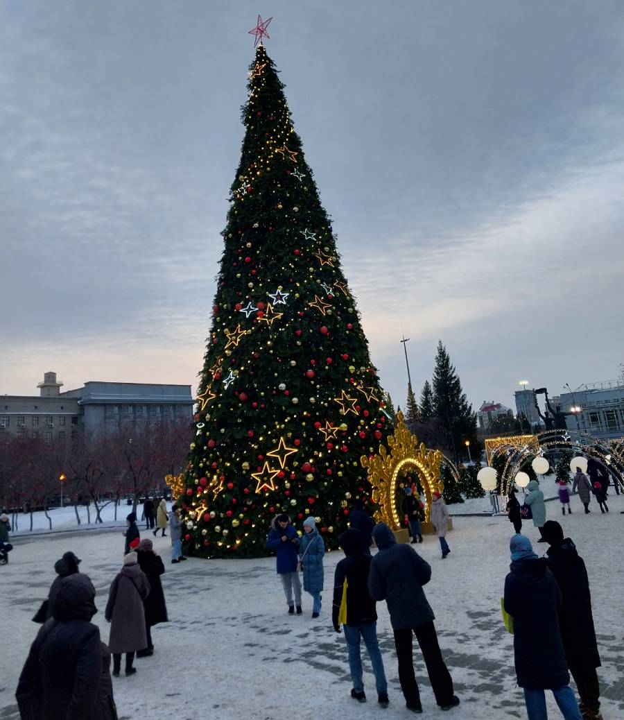 Новосибирск отлично подготовился к Новому году