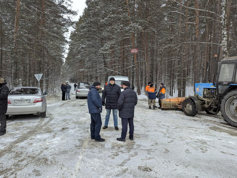 уборка дорог после снегопада