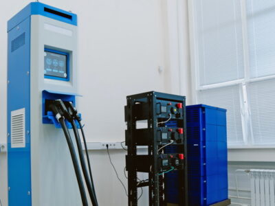 Зарядная станция сконструирована по модульному принципу