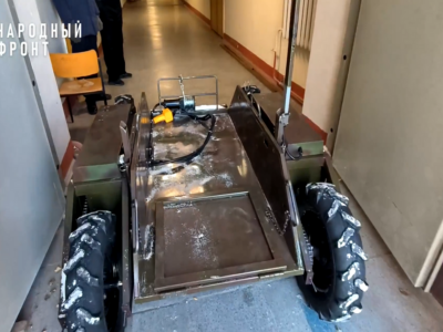 Тележку-вездеход для бойцов СВО создали инженеры Новосибирска