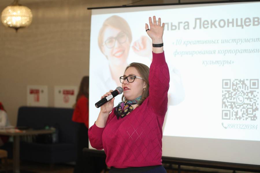 Ольга Леконцева, советник по публичным выступлениям