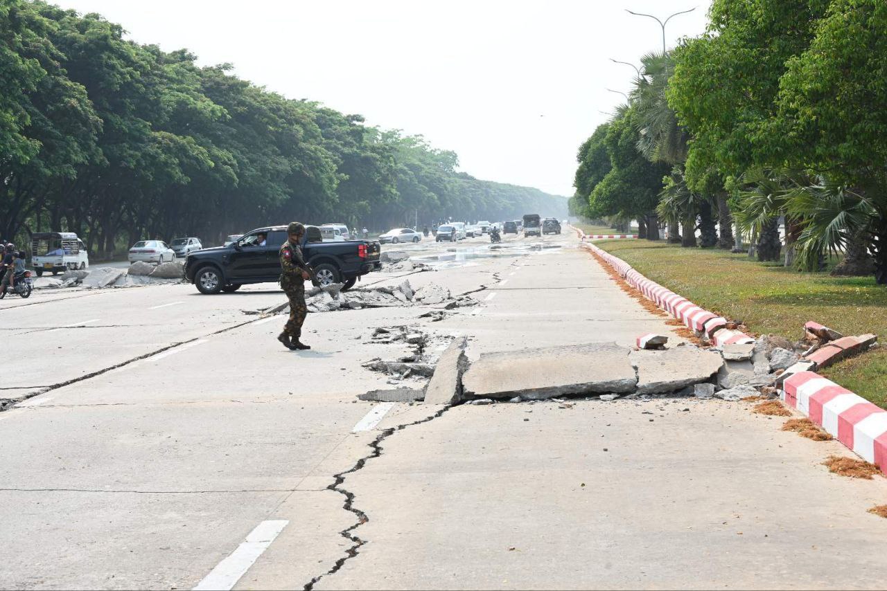 Землетрясение в Мьянме