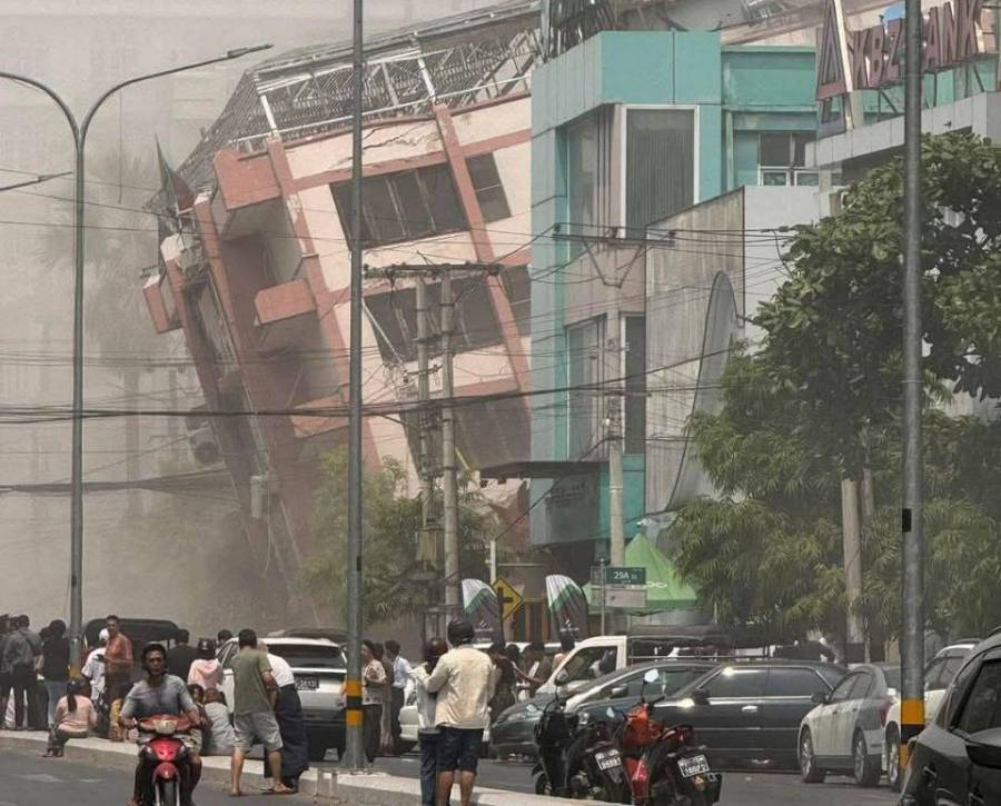 Землетрясение в Мьянме