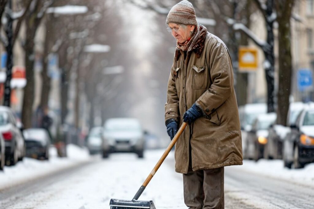 «Зимовала в камышах»: женщина-дворник выживает на улице после того, как её выгнали из подвала