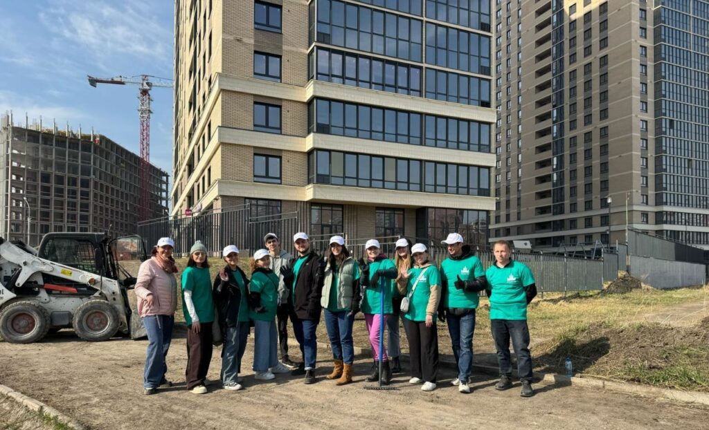 ГК «Расцветай» приняла участие в общегородском субботнике