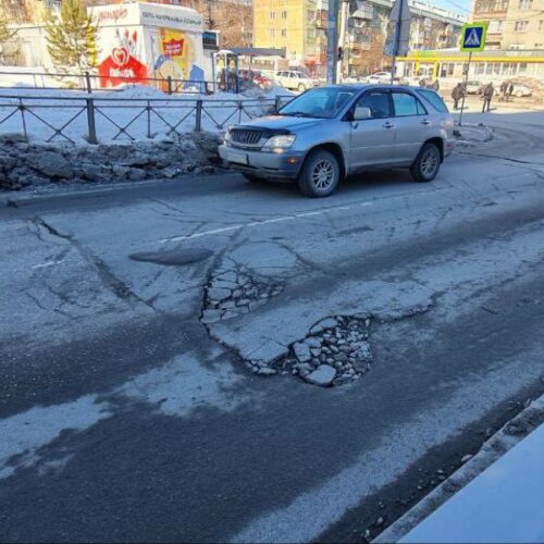 Рейтинг худших дорог Новосибирска возглавил Дзержинский район