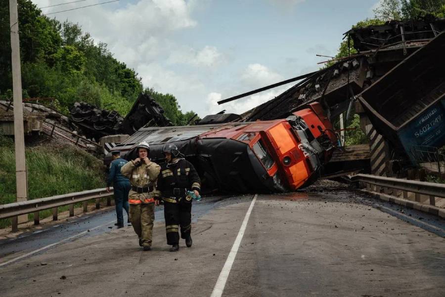 Александр Хинштейн диверсия на железной дороге
