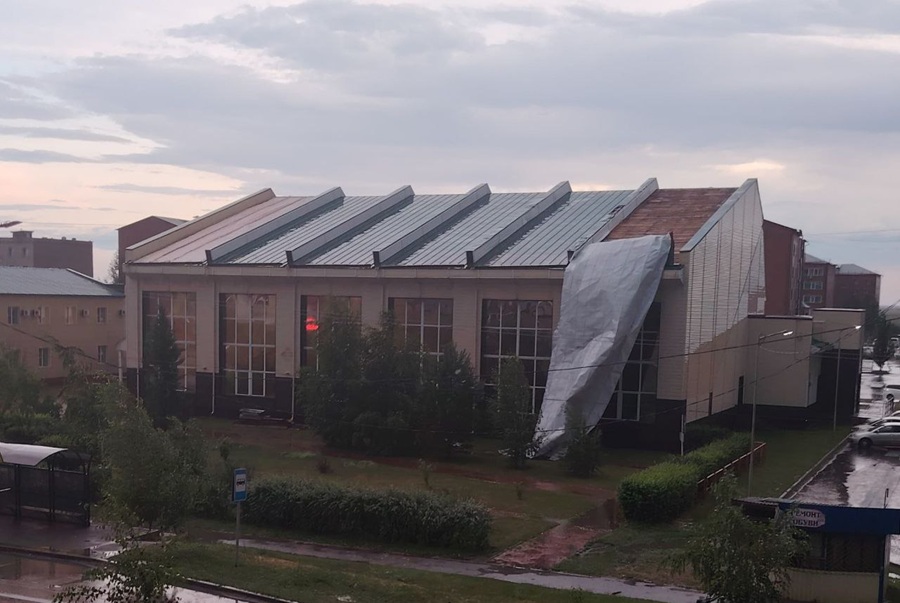 ураган в Карасуке и Купино