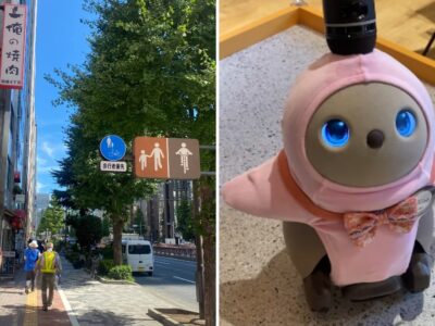 Сибирячку удивили дети-роботы в Японии