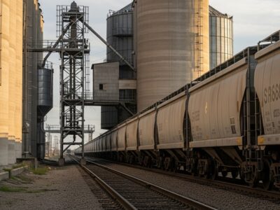 Зернотрейдеры Новосибирска начали покупать вагоны-зерновозы