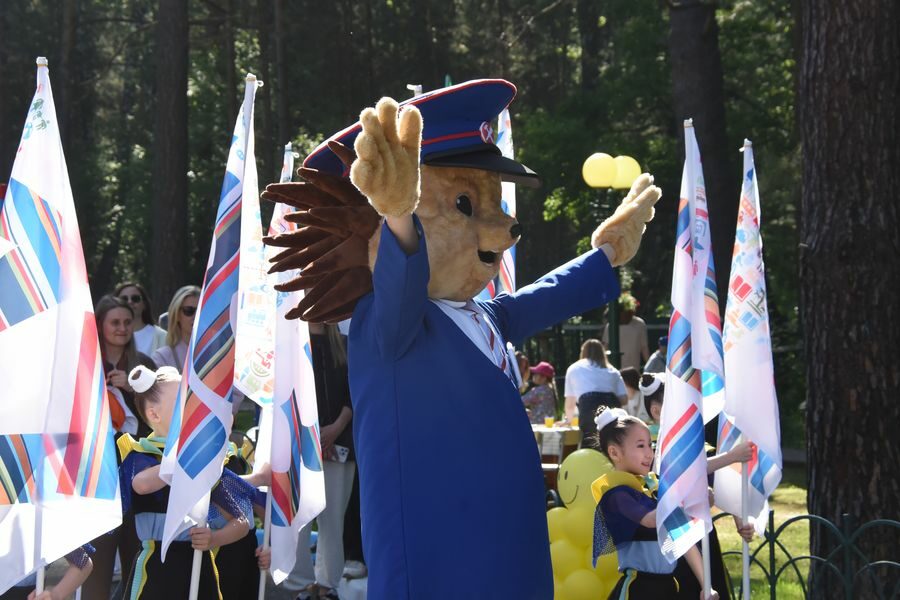 Новый сезон работы детской железной дороги стартовал в Новосибирске