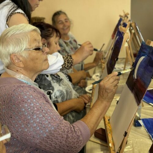 Мастер-классы по рисованию от «Сибантрацита»