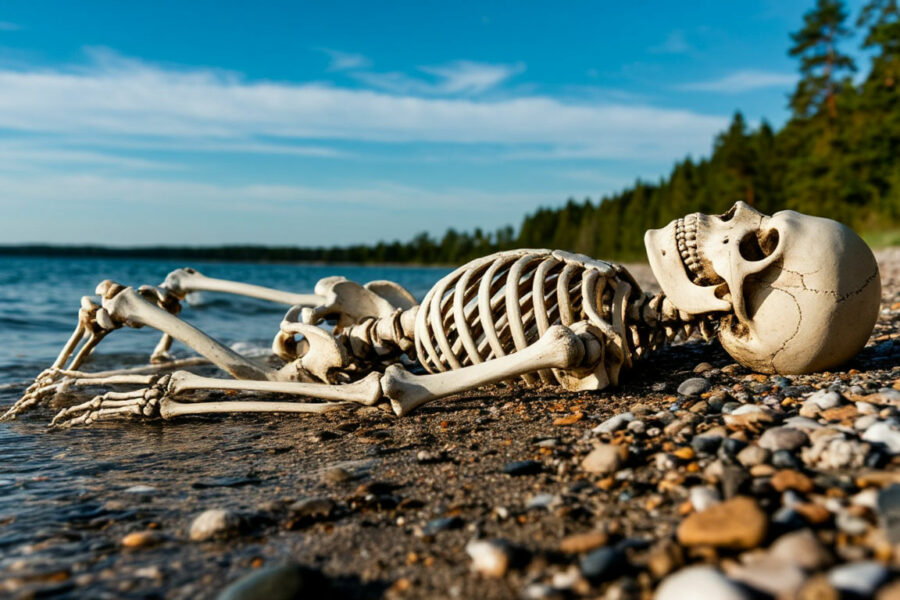 Новосибирский историк рассказал, как исчезают скелеты первых сибиряков на берегу Оби