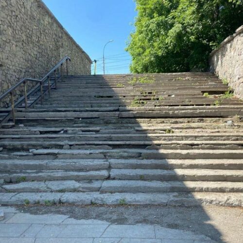 Ремонт лестницы у «Речного вокзала» обойдётся Новосибирску в 1,6 млн рублей