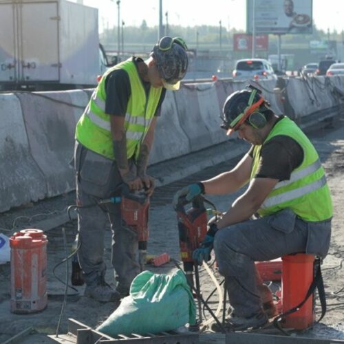 Реконструкция моста через Иню в Новосибирске близится к завершению