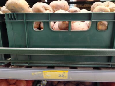 В Новосибирске картофель подешевел до 22 рублей за килограмм