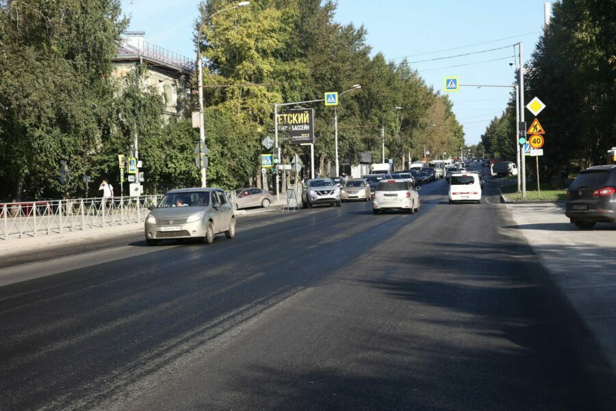 Масштабный дорожный ремонт в Новосибирске близится к завершению