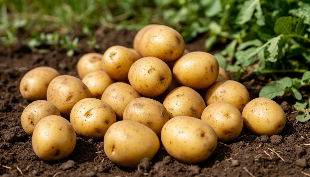 Новый урожай картофеля начали собирать в Новосибирской области